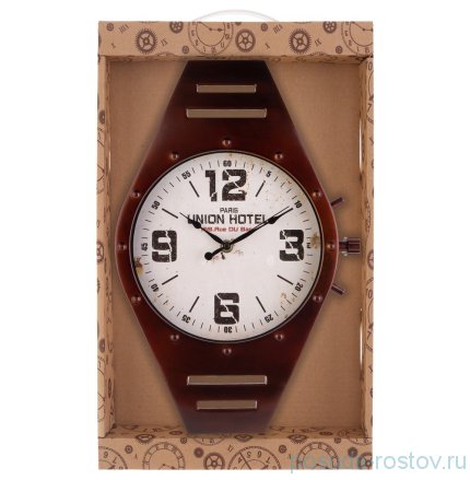 Часы настенные 41 х 26 см кварцевые черные &quot;WATCH&quot; / 188036