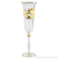 Бокалы для шампанского 190 мл 6 шт прозрачные &quot;Анжела /Лепка&quot; / 066849
