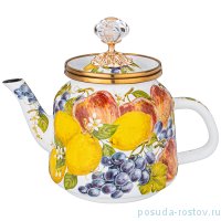 Чайник 1 л эмалированный &quot;agness /фландрия /фрукты&quot; / 225334