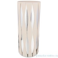 Ваза для цветов 30 см &quot;Cilindro hilary silver/Crete&quot; / 269711