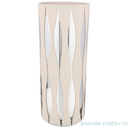 Ваза для цветов 30 см &quot;Cilindro hilary silver/Crete&quot; / 269711