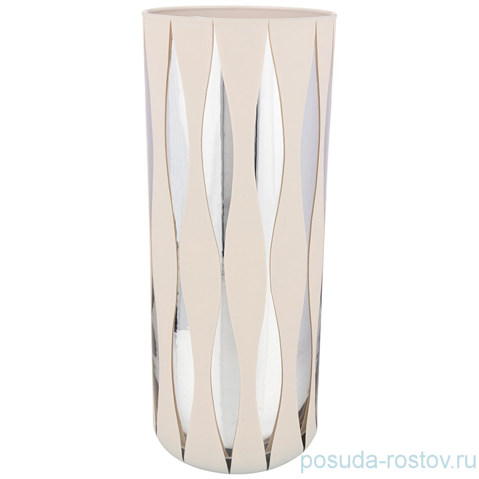 Ваза для цветов 30 см "Cilindro hilary silver/Crete" / 269711