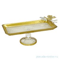 Рулетница 30 см н/н &quot;Барок /Бабочка /золото&quot; / 255244