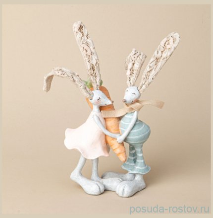 Фигурка 15,5 х 8,5 х 22,5 см &quot;Кролики&quot; / 344275