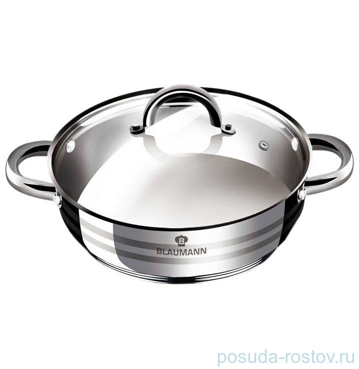 Кастрюля 24 см с крышкой 3,75 л "Gourmet Line" / 135706