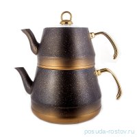 Набор чайников 2 предмета (заварочный 1,8 л, чайник 3,75 л) &quot;Tea Pot Sets /Gold&quot; / 149046