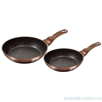 Набор сковород 2 предмета &quot;Rosegold Noir Metallic Line&quot; / 157712