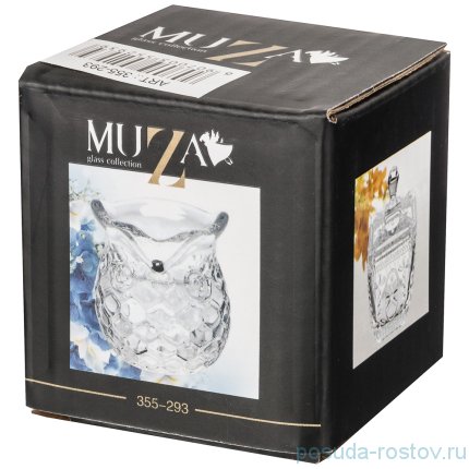 Подставка для зубочисток 5,5 х 5 х 5 см &quot;Сова /Muza&quot; / 197510
