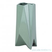 Ваза 10.5*8*24см цвет: мятный / 360756