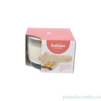 Свеча ароматическая 6,3 х 9 см в стекле &quot;Ваниль /Bolsius&quot; / 257227