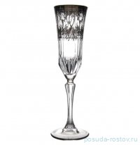 Бокалы для шампанского 150 мл 6 шт &quot;Timon /Адажио /Lady Diamond /платина&quot; / 301189