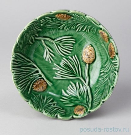 Салатник 17 х 17 х 6 см &quot;Green pine&quot; / 355572