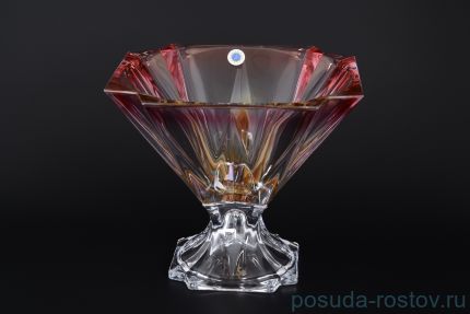 Ваза для фруктов 30 см н/н &quot;Метрополитэн /Янтарно-красная&quot; R-G / 114740