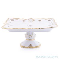 Поднос 32 см квадратный н/н &quot;Корона /Золотая роза&quot; / 220501