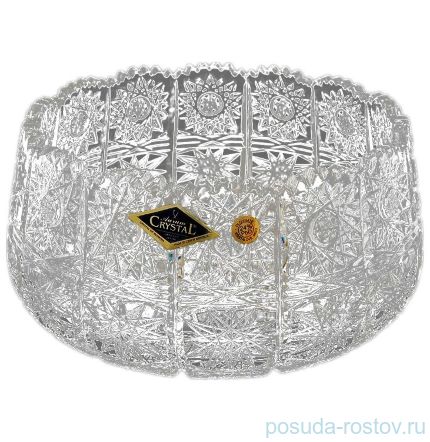 Ваза для конфет 18 см &quot;A.Crystal /Хрусталь резной&quot; / 034919