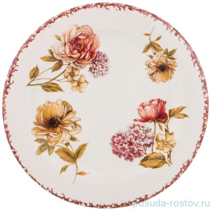 Тарелка 20 см 1 шт &quot;Flower garden&quot; / 228051