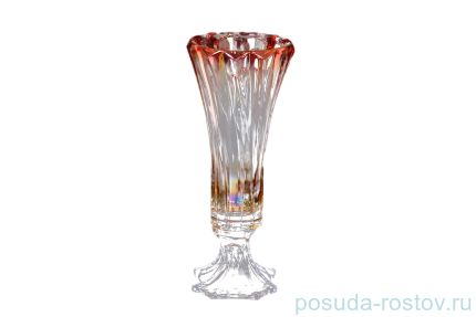 Ваза для цветов 28 см н/н &quot;Пикадилли /Пикалино /янтарно-красная&quot; R-G / 124702