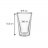 Стаканы для воды 330 мл 2 шт с двойными стенками &quot;myDRINK&quot; / 241882