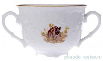 Бульонница 330 мл &quot;Рококо /Охота&quot; / 131521