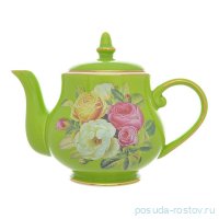 Заварочный чайник 450 мл салатовый &quot;Радуга /Розы&quot; / 275559