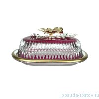 Маслёнка розовая &quot;Шайн /Бабочки /Нарезка&quot;  / 250723
