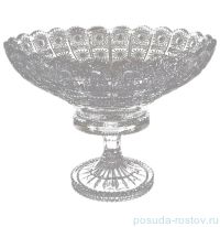 Ваза для фруктов 35 см н/н &quot;S.Crystal /Хрусталь резной&quot; / 064152
