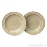 Набор тарелок суповых lefard tint 22,5 см (фисташковый) 2 шт. / 348178