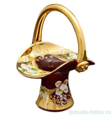Корзинка 16 см &quot;Лепка красная&quot; / 017217