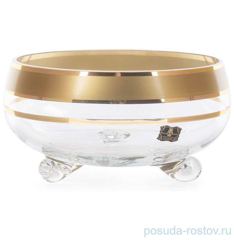 Тройножка 20 см "Матовая полоса /золото" AS Crystal  / 283870