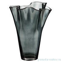 Ваза для цветов 35 см &quot;Wave /Серая&quot; / 210956