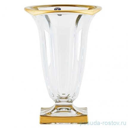 Ваза для цветов 29 см н/н &quot;Магма /Матовая полоса&quot; AS Crystal / 343475