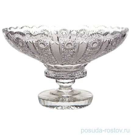 Ваза для фруктов 35,5 см н/н &quot;Хрусталь 60550 /Ирис&quot; / 070640