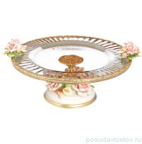 Тортница 27 см н/н &quot;Rosaperla /Цветок&quot; / 110344