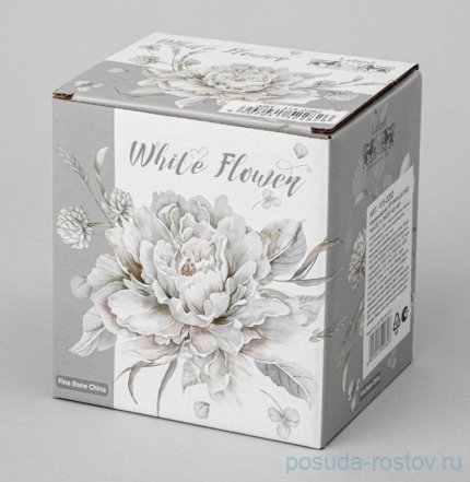 Кружка 400 мл &quot;White flower&quot; / 355760