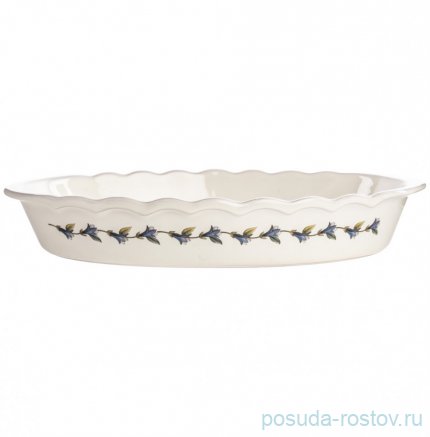 Блюдо для запекания 39 х 24 см овальное &quot;Artigianato ceramico /Весенние лепестки&quot; / 171682