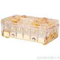Салфетница 24,5 х 12,5 х 10 см &quot;LEFARD GOLD GLASS&quot; / 211491
