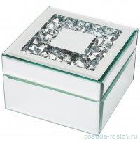 Шкатулка 12,5 х 12,5 х 8 см &quot;Diamond&quot; / 191168