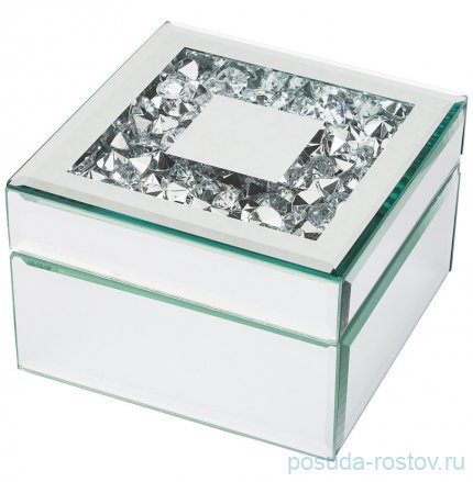 Шкатулка 12,5 х 12,5 х 8 см &quot;Diamond&quot; / 191168