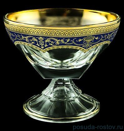 Ваза для конфет н/н &quot;Astra Gold /Синяя&quot; / 107127