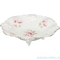Фруктовница 24 см Барбарина &quot;Офелия /Розовая роза&quot;  / 171295