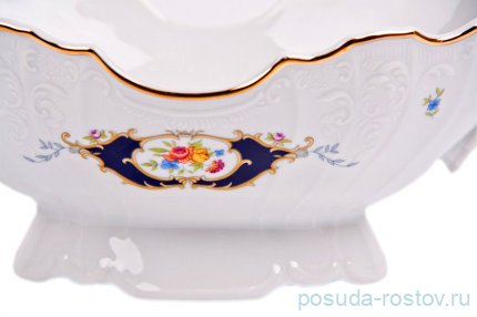 Фруктовница 36 см с ручками &quot;Бернадотт /Синеглазка&quot; / 037826