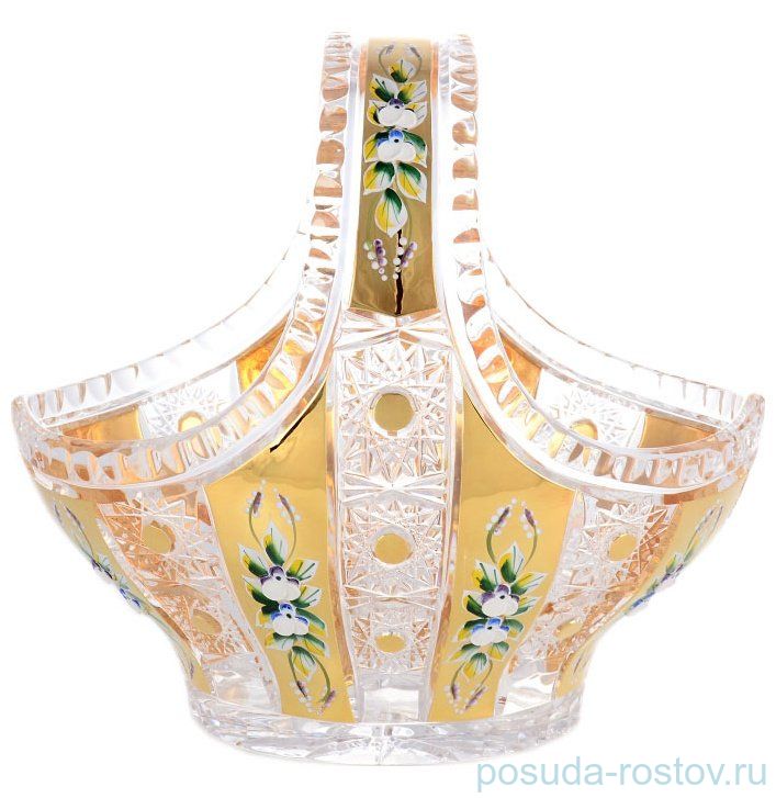 Корзинка 31 см "Хрусталь с золотом" / 145753