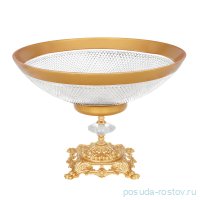 Ваза для фруктов 31 см н/н метал &quot;Barok /Золото&quot; / 277998