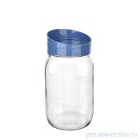 Банка для сыпучих продуктов 1,5 л &quot;Spin&quot; / ассорти / 293909