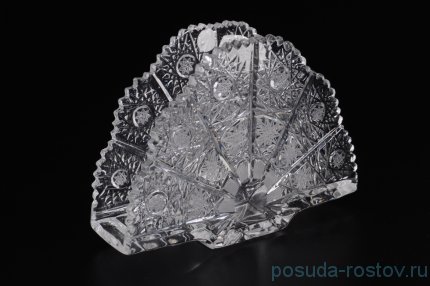 Салфетница 14 см &quot;Хрусталь резной&quot; / 017065