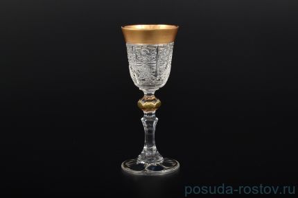 Рюмки 60 мл 6 шт &quot;Хрусталь с золотом&quot; / 094917