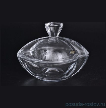 Ваза для конфет 18 см с крышкой &quot;Смайл /Без декора&quot; / 006713