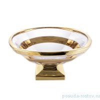 Ваза для фруктов 34 см н/н &quot;Магма /Матовая полоса /золото&quot; / 151524