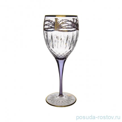 Бокалы для белого вина 300 мл 6 шт &quot;Timon /Violet /Gold&quot; / 284822