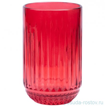 Стакан для воды 430 мл &quot;Lines red&quot; / 363066